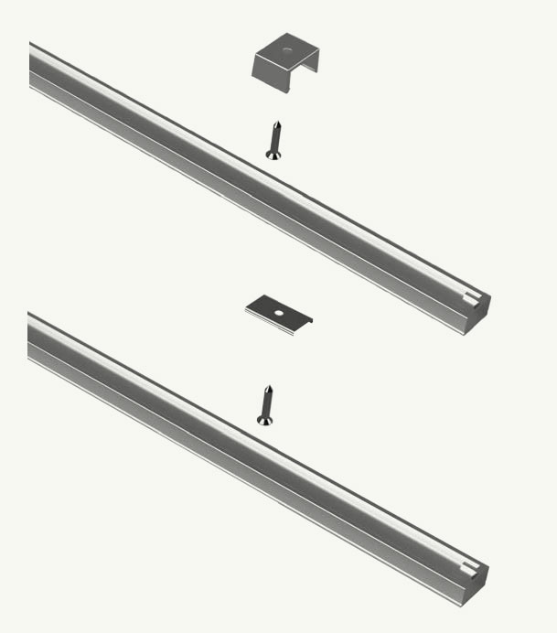 Esempio di installazione per profilo a LED ANTIG.