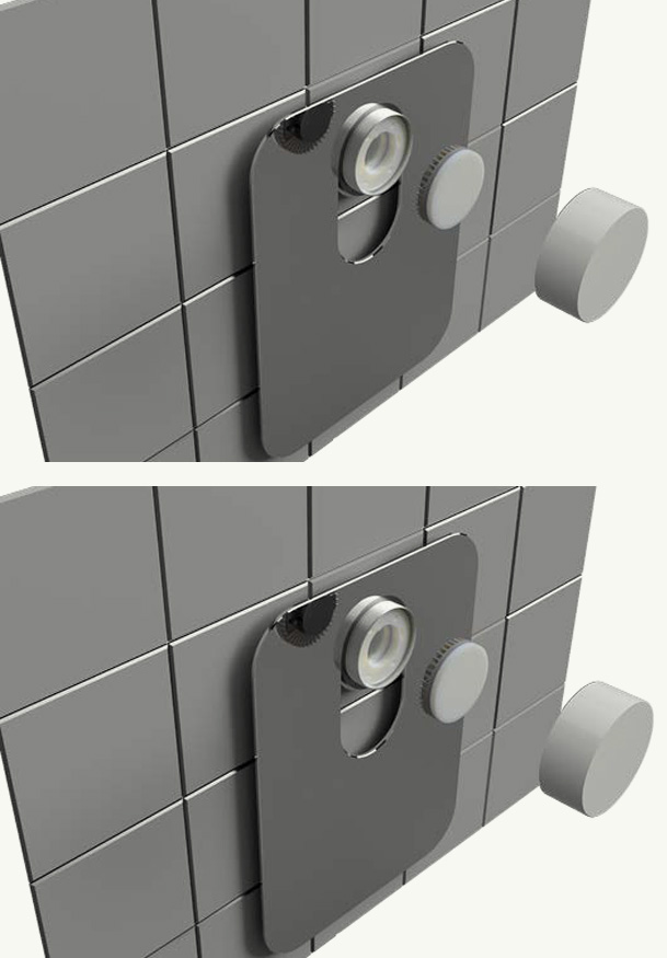 Disegno tecnico che mostra come installare di SORELI.