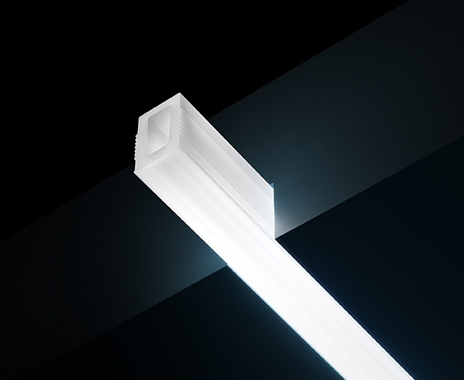 profilo a LED FRES illuminato.