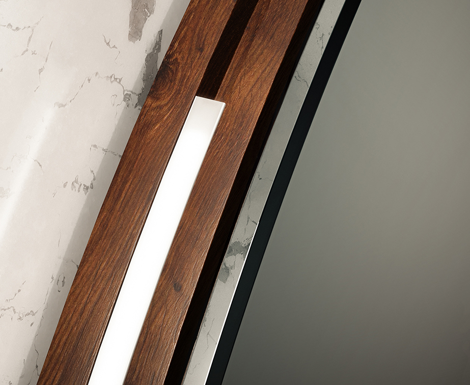 Close-up sul profilo LED siliconico GOME.