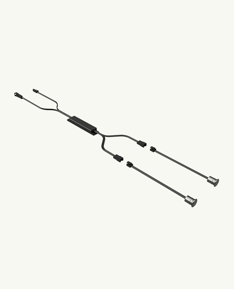 Sensore DMS Zemis, nella finitura dark grey